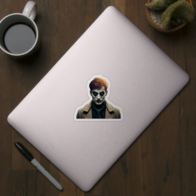 Halloween joker scary face by TSM Designs